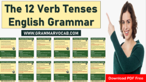 12 Basic English Grammar Tenses with Examples - GrammarVocab