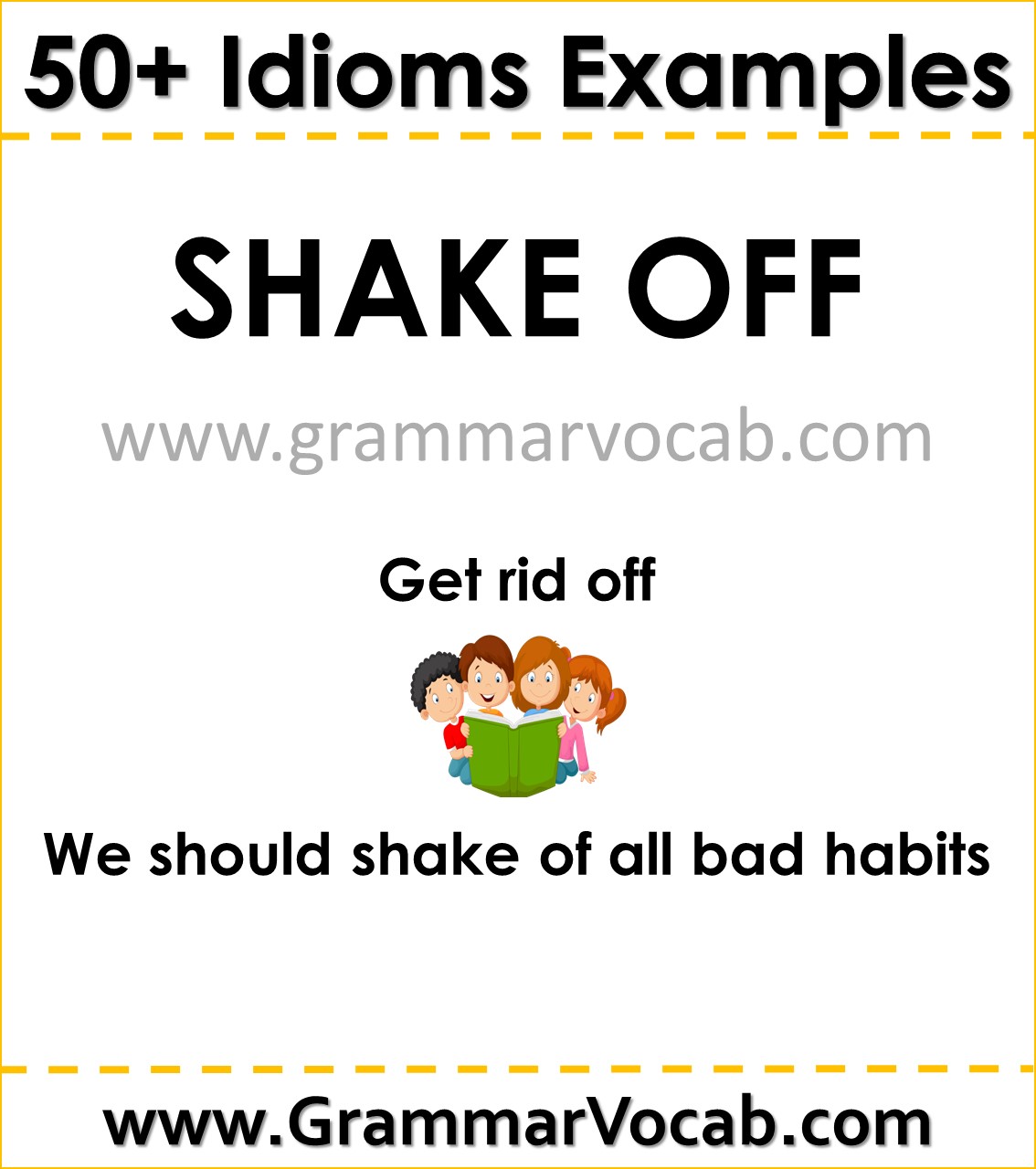 idiom with sentence