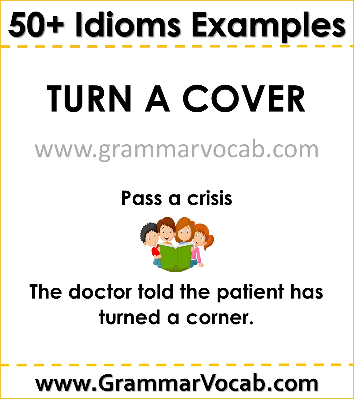 idiom with sentence