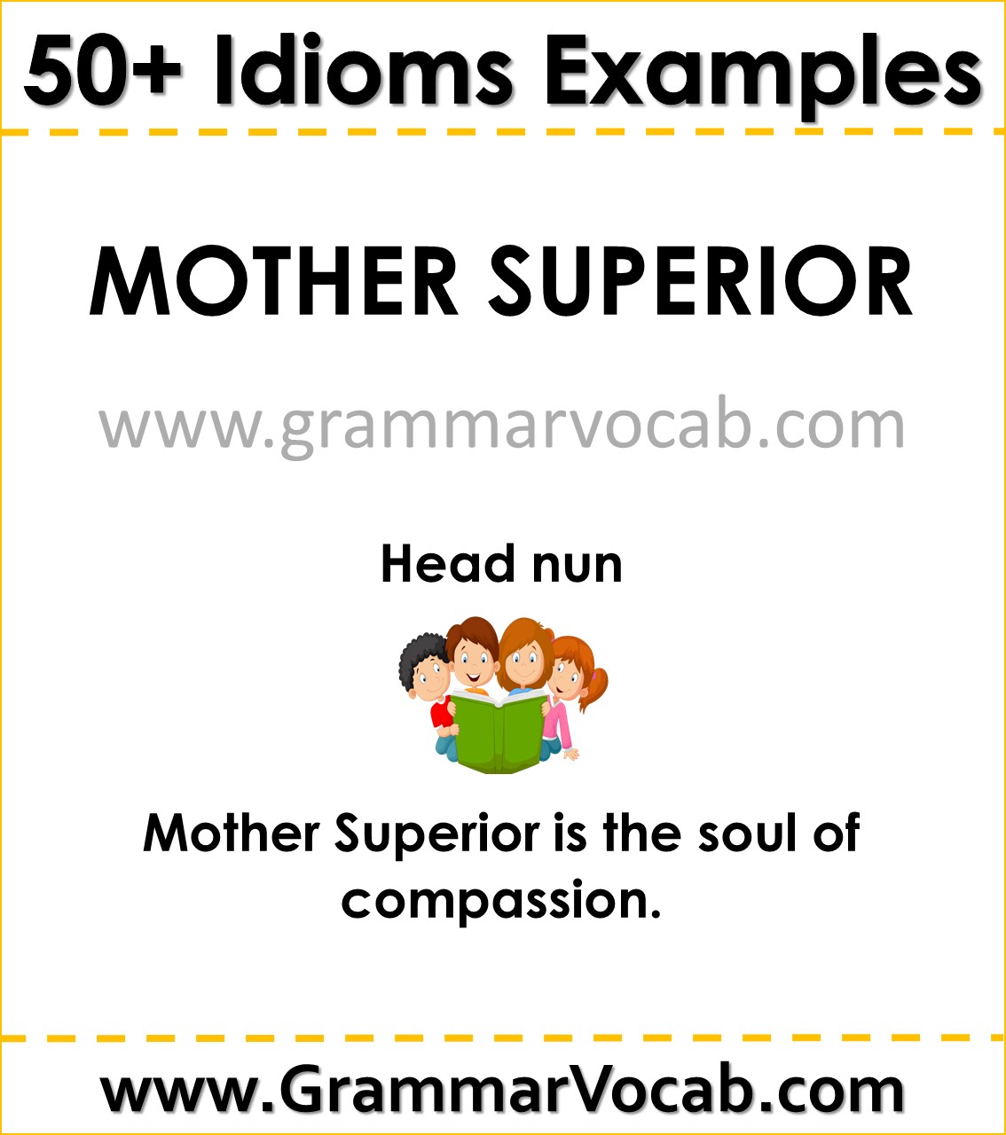 idioms with meaning and examples