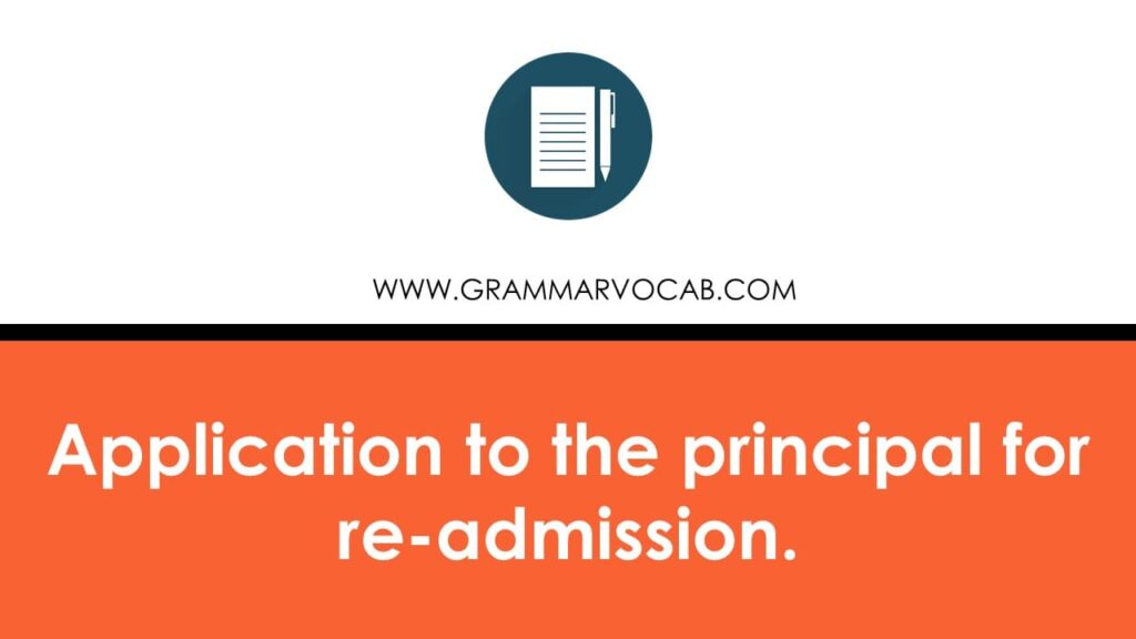 High school Application - GrammarVocab