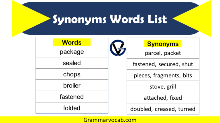 synonyms presentation pdf