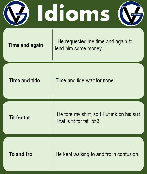 idioms examples