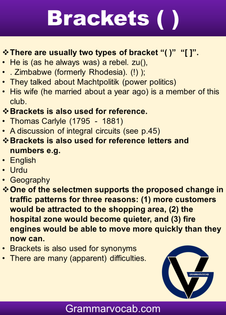 Punctuation Marks Rules and Examples - GrammarVocab