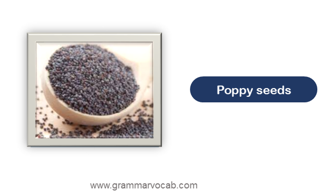 Poppy seeds