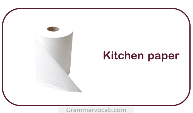 kitchen vocabulary