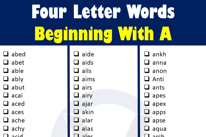 Four Letter Words Beginning With Q And Ending In E