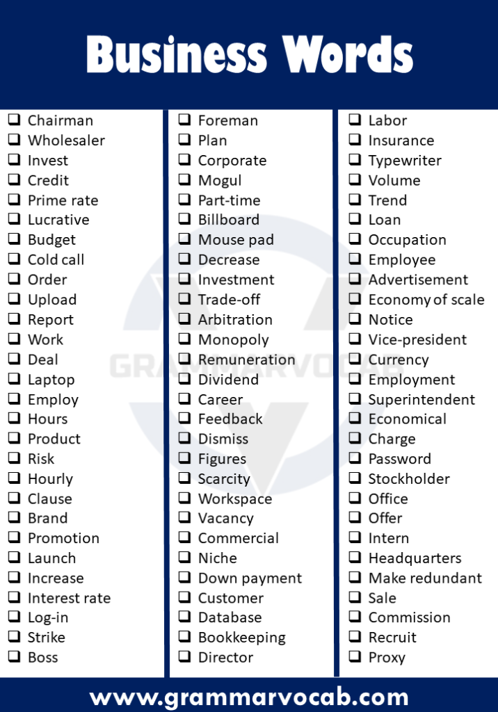 100-list-of-business-vocabulary-words-grammarvocab