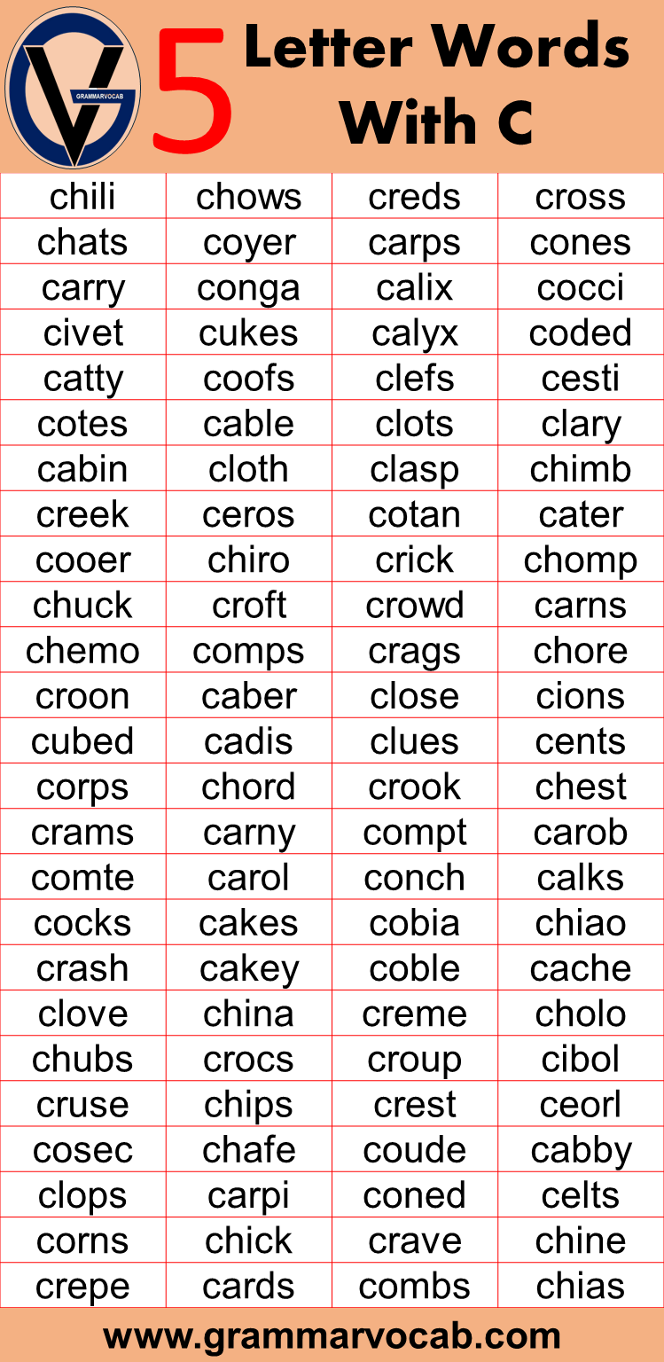 words that start with c