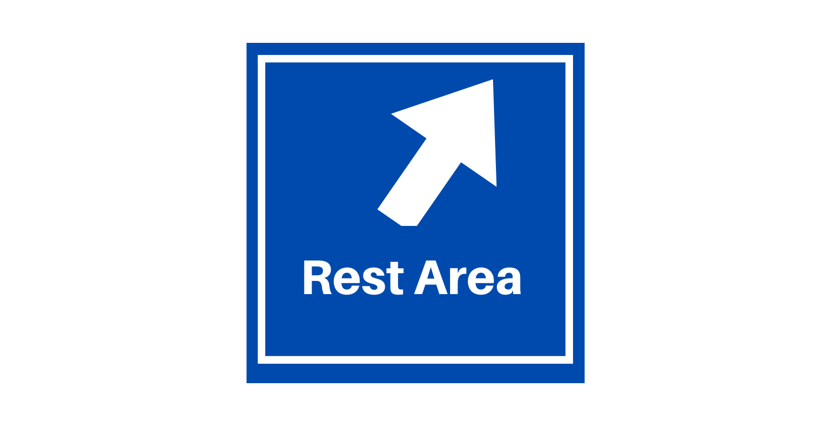 Rest Area Signs