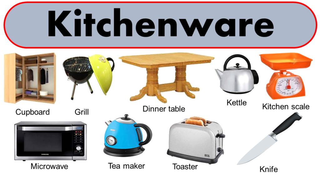 List of Kitchenware