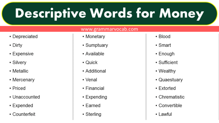 list-of-descriptive-words-for-money-grammarvocab