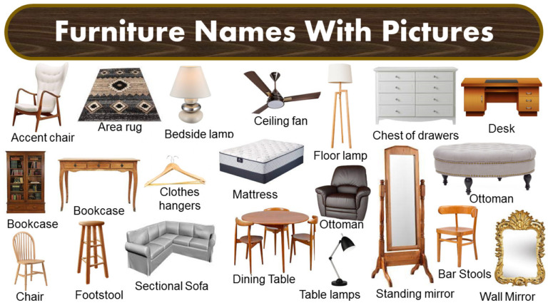 furniture-names-list-grammarvocab