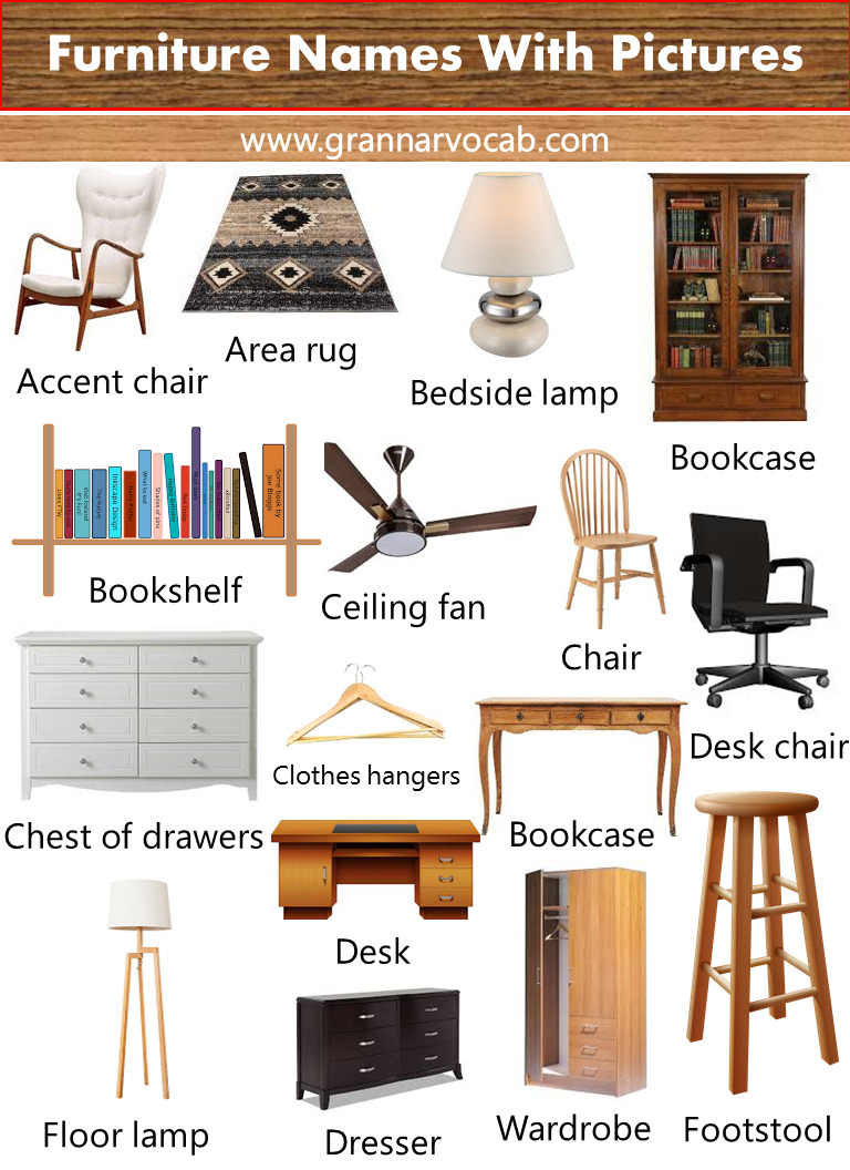 Office Furniture Names List At Michael Elliott Blog