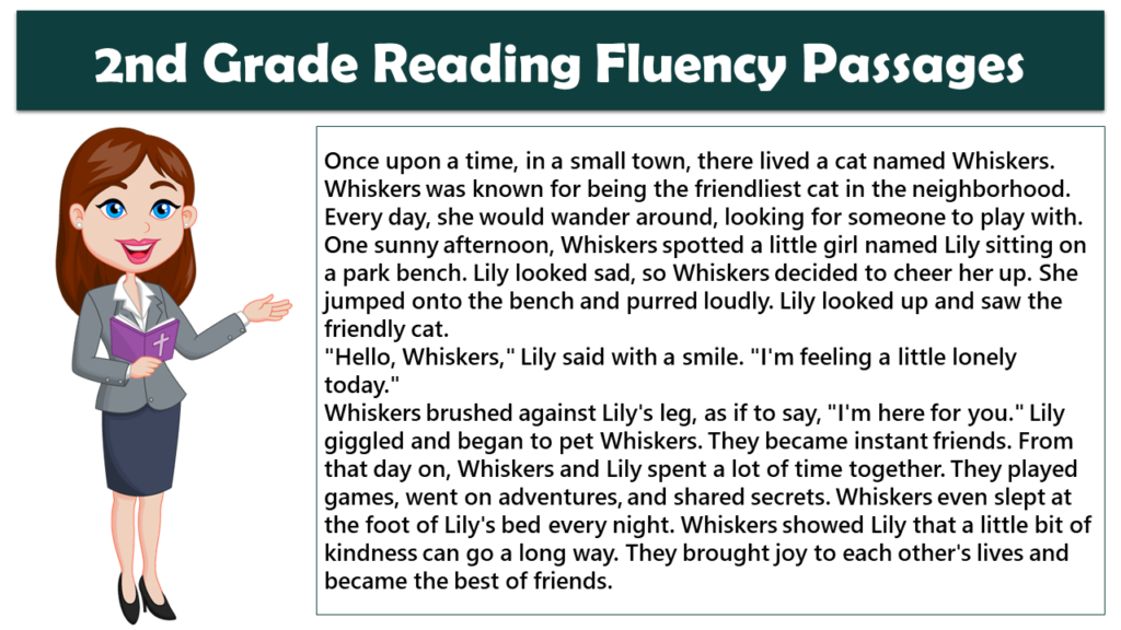 2nd Grade Reading Fluency Passages PDF GrammarVocab