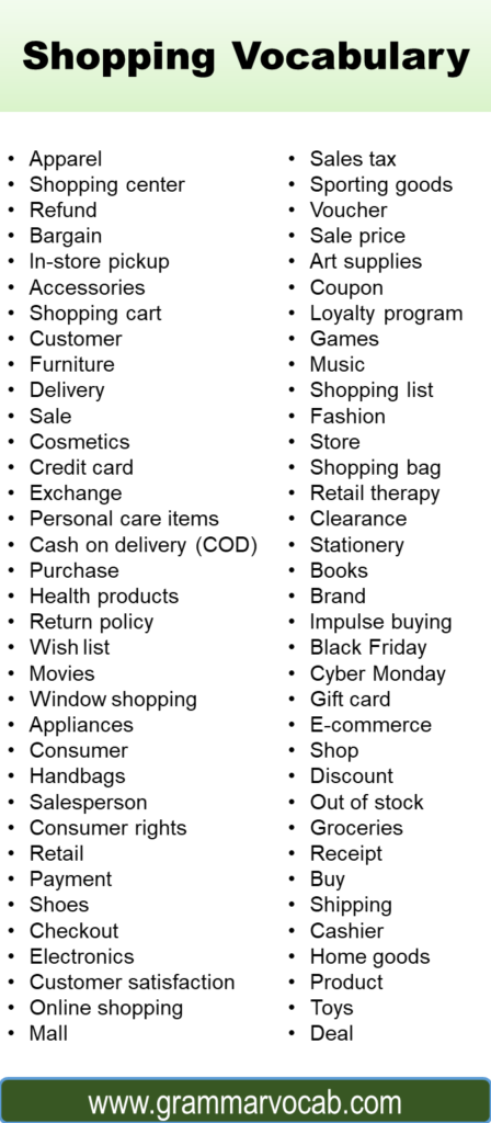 shopping-vocabulary-list-of-words-for-shopping-grammarvocab