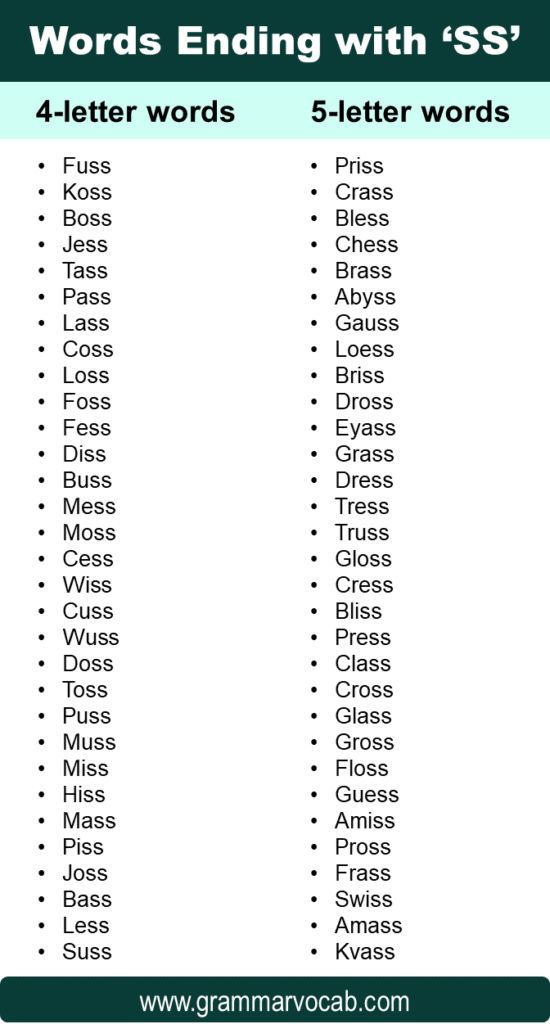 list-of-english-words-ending-with-ss-grammarvocab