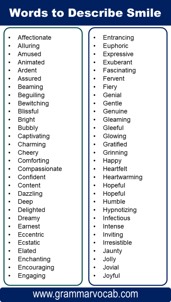 How To Describe Someone